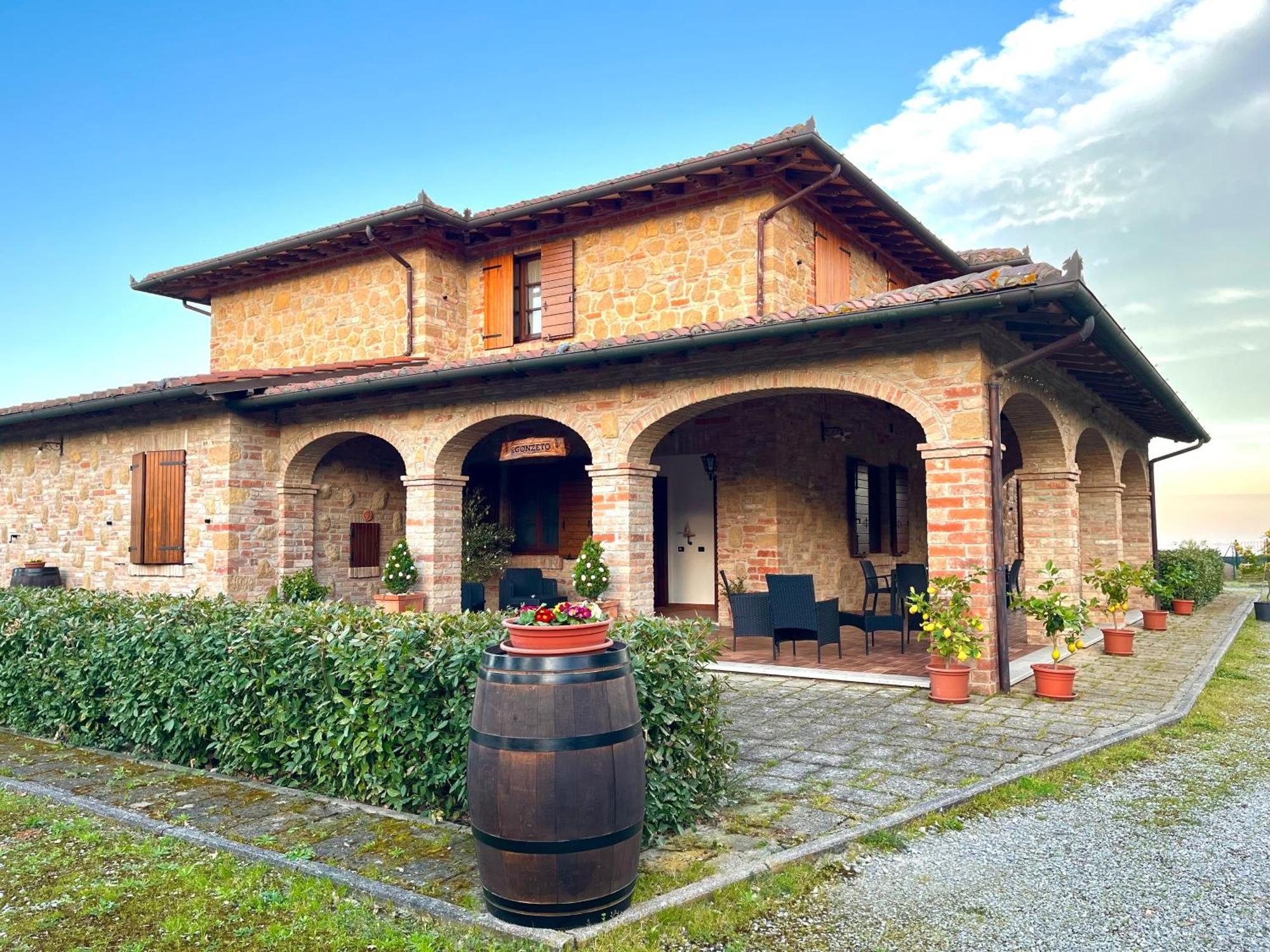 Agriturismo Il Gonzeto, Montepulciano Stazione Eksteriør billede